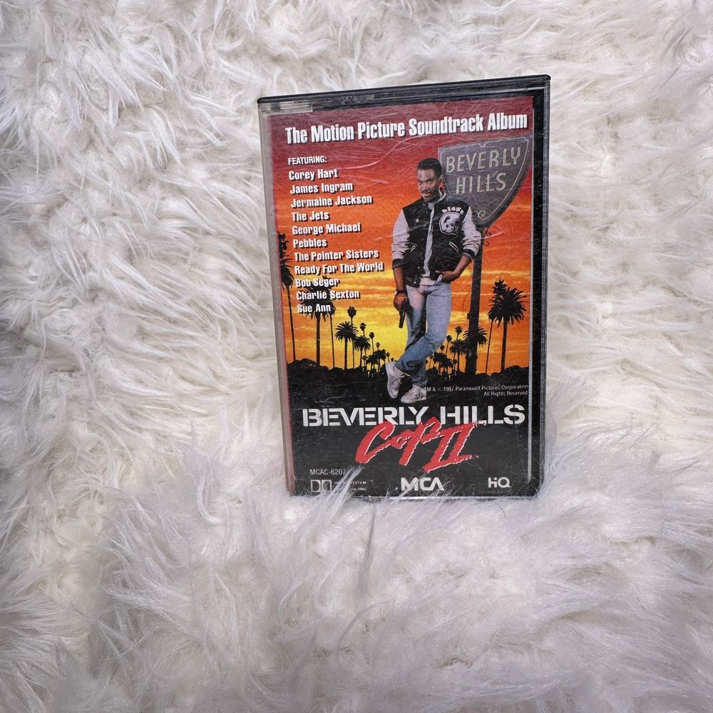 Vintage 1987 Beverly Hills‎ Cop 2 II Soundtrack Cassette Tape